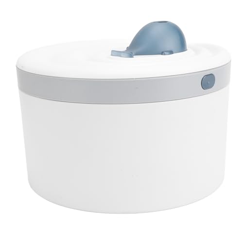 Plyisty Cooler Mist -Luftbefeuchter mit Nachtleuchten USB -Auto Schalt für Schlafzimmer Schlafzimmerbüro Ruhiger Feiner Nebelbefeuchter für Arbeit und Ruheumgebungen [1,5 L Kapazität] von Plyisty