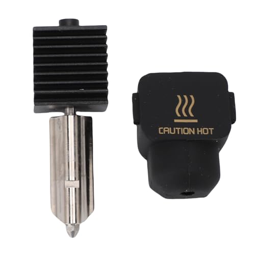 Plyisty Edelstahl 0,4 -mm -Düsen Hotend Kit mit Haltbarem Design für A1 A1 Mini Drucker, Hochtemperaturdruck, Geeignet für PLA ABS PETG TPU PC Nylon, 1 Set von Plyisty