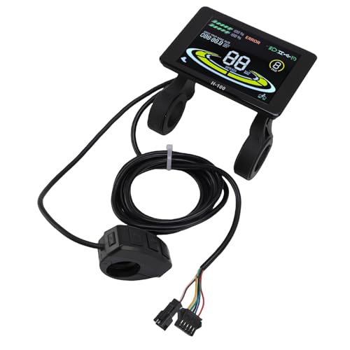 Plyisty Elektrisches Scooter -Anzeigefeld mit SM -Konnektor, Klare Farbbildschirmanzeige, Ergonomische Schlüssel, Leichtes ABS Material, Ideal für die Einstellung der Elektromotion Plyisty Elektrisches Scooter -Anzeigefeld mit SM -Konnektor, Klare Farbbildschirmanzeige, Ergonomische Schlüssel, Leichtes ABS Material, Ideal für die Einstellung der Elektromotion von Plyisty