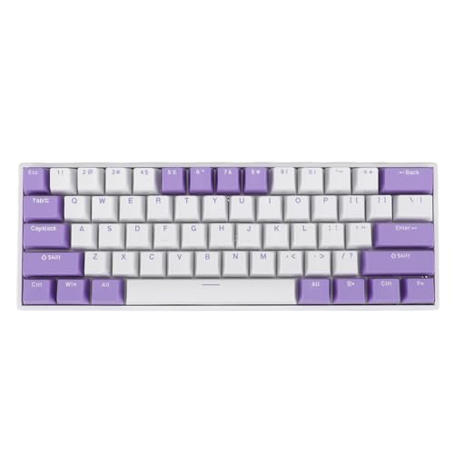 Plyisty Gaming-Tastatur, Kabelgebundene Gaming-Tastatur 61 Tasten USB C für PC Plyisty Gaming-Tastatur, Kabelgebundene Gaming-Tastatur 61 Tasten USB C für PC von Plyisty