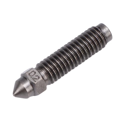 Plyisty Genaue Verarbeitete Stahldüsen für 3D -Centauri -Drucker, Düsenfehler 0,2 Mm Weniger Als 0,02 Mm, 2 PCs. von Plyisty