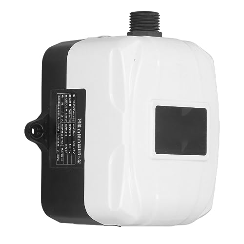 Plyisty Home Druck Boost Pumpe Automatische Duschverstärker -Wasserströmungsregelpumpe für das Haus Duschsystem Alle Kupfermotor, Wasserdichtes IP56 -Schutz (EU -Stecker 100‑240V) von Plyisty