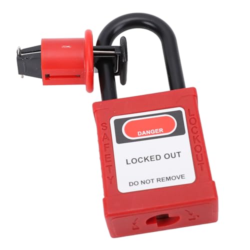 Plyisty Industrial Miniature Circuit Breaker Lockout -Gerät mit Zurückgehaltenem Schlüsselmechanismus, Selbstauswerfen von Vorhängeschloss für Vielseitige Anwendung, Geeignet für von Plyisty