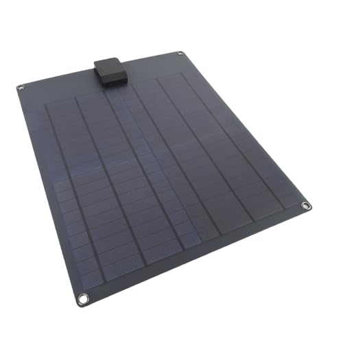 Plyisty Intelligentes Fast -Schrotken -Solarpanelkit mit Internem Schutz, Scratch Scratch Design Solar Panel 12 V für Auto Motorradstiefel, Easy Installation Control Kit für 12 V Batterien von Plyisty