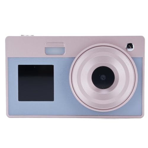 Plyisty Kleine Tragbare Digitale Videokamera, 1080p Digitalkamera 16x Digital Zoom Elektronische Bildstabilisierung für die Reise (PINK) von Plyisty