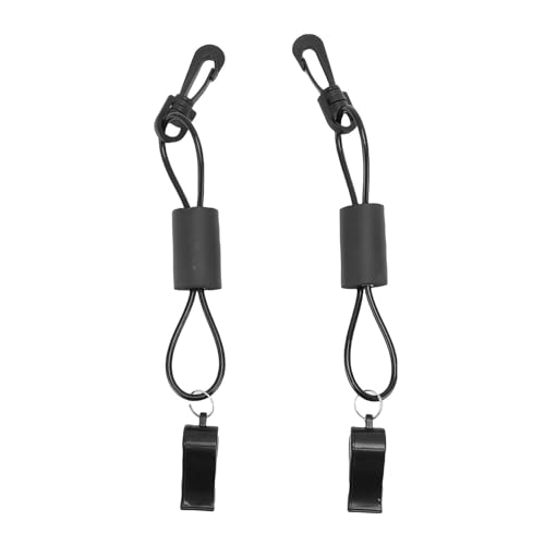 Plyisty Kompakte Sicherheitspfeife mit Kabel für das Notfalllager, Dauerhafte Notpfiffe für Outdoor -Aktivitäten, 2 Teile von Plyisty