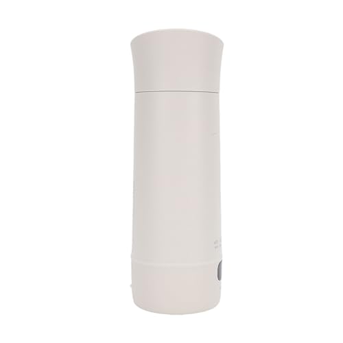Plyisty Kompakter Edelstahl Elektrischer Teekessel 400 Ml Tragbarer Wasserkessel für Heimbüro Draußen (EU -Stecker 220 V) von Plyisty