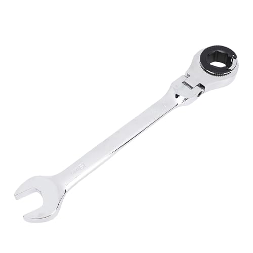 Plyisty Kraftstoffbremse AC -Line -Nuss Key 19 Mm Offener Flex Headratchet Schlüssel, 180 Grad Flexkop für Schnelle Moer Gehirnerschütterung von Plyisty