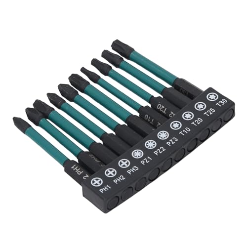 Plyisty -Leichtmetallstahlschraubendreher -Bit mit Magnetkonstruktion für Garagenprojekte und Bauarbeiten 1/4in Hex Shank Treiber Bit Set Set Plyisty -Leichtmetallstahlschraubendreher -Bit mit Magnetkonstruktion für Garagenprojekte und Bauarbeiten 1/4in Hex Shank Treiber Bit Set Set von Plyisty