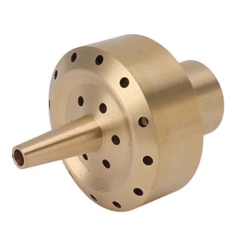 Plyisty Messingwasserbrunnen Düsensäule Sprinkler für Gartenteich, Schöne Visuelle Effekte für den Innenhof/Gartenwasserbecken (G1/2 Zoll) von Plyisty
