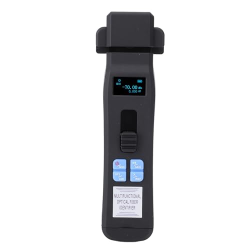 Plyisty Multifunktionales Werkzeug für Optische Faser-Identifikator Effiziente Zeichenverfolgung für Glasfasertechniker 800-1700 Nm Wiederaufladbarer OFI-Identifikator für Verschiedene Aufgaben von Plyisty