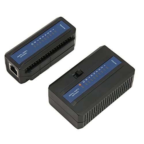 Plyisty Netzwerkkabeltester Lan-Netzwerkabel Telefonleitung Test mit Doppeltem Verwendungszweck Ethernet-Reparaturwerk Remote-Test von RJ45/RJ11/RJ12/Cat5/Cat6/Cat7 Plyisty Netzwerkkabeltester Lan-Netzwerkabel Telefonleitung Test mit Doppeltem Verwendungszweck Ethernet-Reparaturwerk Remote-Test von RJ45/RJ11/RJ12/Cat5/Cat6/Cat7 von Plyisty