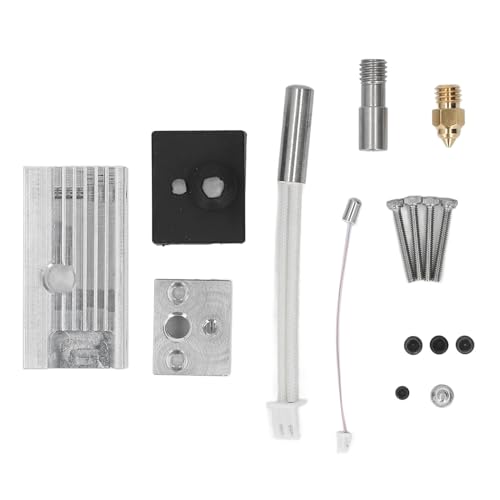 Plyisty Optimieren Sie den Aluminiumheizungsblock mit Erfahrung Im 3D -Druck mit Messingdüse für Ender 3 S1 -Benutzer von Plyisty