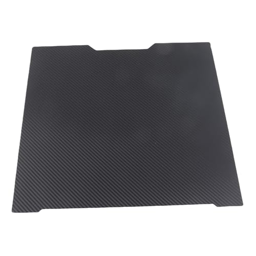 Plyisty PET -Konstruktionsplatte Haltbares Kohlefasermuster für Labor H2D 3D -Drucker 355 X 346 Mm Federplatte für eine Konsistente Modelladhäsion und Einfache Reinigung von Plyisty
