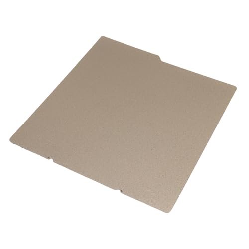 Plyisty Peo Pei Glossy Build Platte für Kobra S1 3D -Drucker Einfach zu Installieren und zu Verwenden, Flexibeles Erhitztes Bett für Genaue Nivellierung, Kompatibel mit Verschiedenen Druckmaterialien von Plyisty