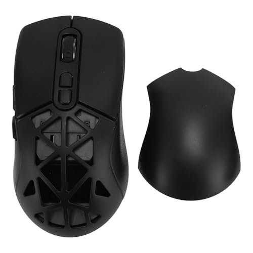Plyisty RGB Backlight Wireless Gaming Maus Wiederaufladbare Computermaus, 2,4 GHz 5.1 Maus für PC -Laptop, Dual -Modus für Spieler und Bürogebrauch (Black) von Plyisty