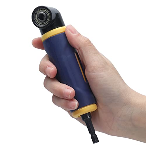 Plyisty Rechtwinkliger Bohrer-Adapter, 90 Grad, Eckgerät MIT Starkem Magnet, für 1/4-Zoll-Schechkantschaft-Bohrer, FunktionIert MIT Elektrier Bohrmaschine Odlüsssel von Plyisty