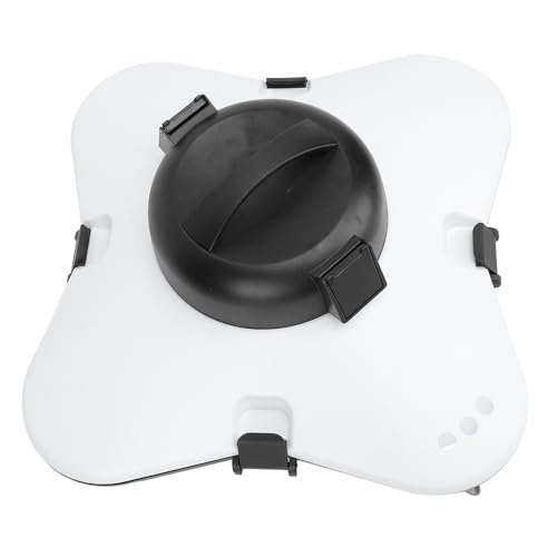 Plyisty Roboterpool Sauberer, Intelligenter Kabelloser Pool Vakuum Langes Akkulaufleben 100‑240V Multi Funktionaler Vollautomatik für Oberirdische Flachpool (EU-Stecker 100-240V) von Plyisty