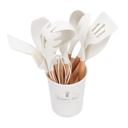 Plyisty Silicon Cooking Cooking Utensilien Sichere Wärmestartküchenwerkzeuge für Antiadherent -Kochutensilien Leicht zu Reinigen für Hausgemachte Köche zu Reinigen Plyisty Silicon Cooking Cooking Utensilien Sichere Wärmestartküchenwerkzeuge für Antiadherent -Kochutensilien Leicht zu Reinigen für Hausgemachte Köche zu Reinigen von Plyisty