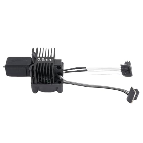 Plyisty Stahl Hotend Kit Härtet durch Integriertes Mundstück mit P1P P1S 3D 0,6 Mm Heiße Extreme Ersatz von Plyisty