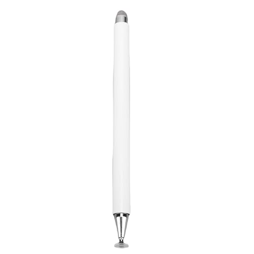 Plyisty Stylus -Stift für Oberlicht 15 -Zoll -Kalender Hoher Empfindlichkeit und Feiner Punkt Dual Tipps Kapazitiver Stift mit Maschenscheiben -Tipps 2 Ersatzersatztipps (White) von Plyisty
