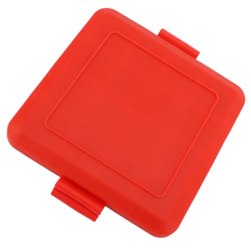 Plyisty Toastie Maker Zum Schnellen Frühstück Kochen in Mikrowelle, Nicht -Stick -Panini Presse für Gegrillte Käse Snacks Geschirrspüler Sicher Silikonmaterial [Spülmaschine Safe] (Rot) von Plyisty
