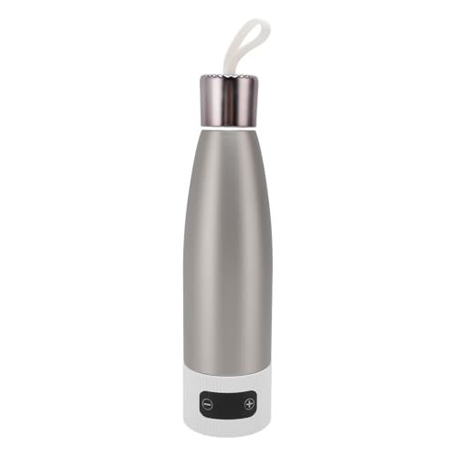 Reise-Wasserkocher, Tragbarer Heizbecher, 350 Ml Fassungsvermögen, USB-Aufladung, Digitalanzeige, Zum Schnellen Auftauen von Muttermilch, Zum Erwärmen von Kaffee und Tee von Plyisty
