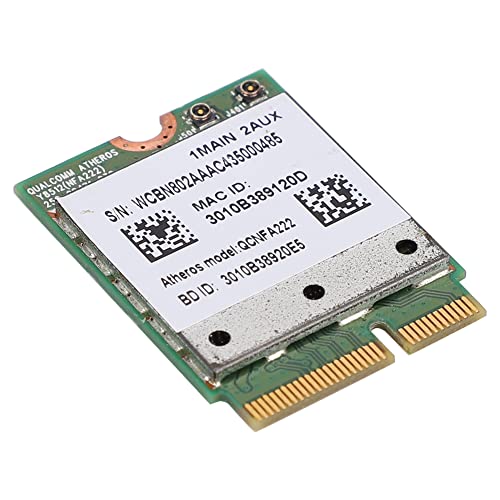 Plyisty fürAtheros Dualband-WLAN-Karte 2,4/5 GHz 802.11abgn mit4.0, Stabil und Leistungsstark für Acer V3-371/E5-571G/V5-573G von Plyisty