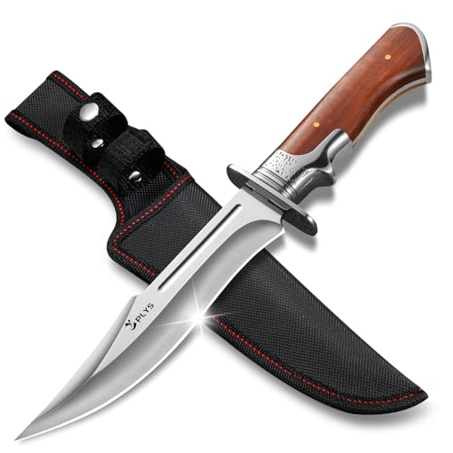 Plys Survival Messer Bushcraft Jagdmesser: 6.7inch Outdoor Messer Feststehend Klinge Scharf Edestahl Outdoormesser für Camping Jagd Plys Survival Messer Bushcraft Jagdmesser: 6.7inch Outdoor Messer Feststehend Klinge Scharf Edestahl Outdoormesser für Camping Jagd von Plys