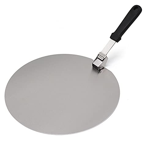 Pmandgk Pizzaschaufel 30,5 cm (12 Zoll), zusammenklappbare Stahl-Pizza, Griff Pizzaschaufel Schaufel, Backen für BBQ Pizzaofen von Pmandgk