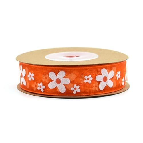 10Mx 20mm Transparentes Organzaband mit Sonnenblumen Gänseblümchenmuster Geschenkband Blumen Schleifenband Blumendruck Dekoband Bänder Geschenkverpackung BastelnbandKleine Blüten – orange 10Mx 20mm Transparentes Organzaband mit Sonnenblumen Gänseblümchenmuster Geschenkband Blumen Schleifenband Blumendruck Dekoband Bänder Geschenkverpackung BastelnbandKleine Blüten – orange von Pmnzdy