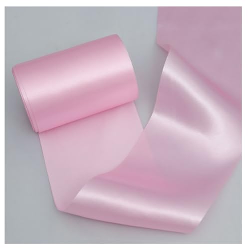 15cm x 20Meter Satinband Satinstoffe Meterware Zuschneidbar StuhlSchleifen Stuhlrücken Dekorationen Stoffe Satin Stuhl Bezug Bow Ties Tischläufer Stuhlschärpe für Hochzeit Partys BankettRosa 1# von Pmnzdy