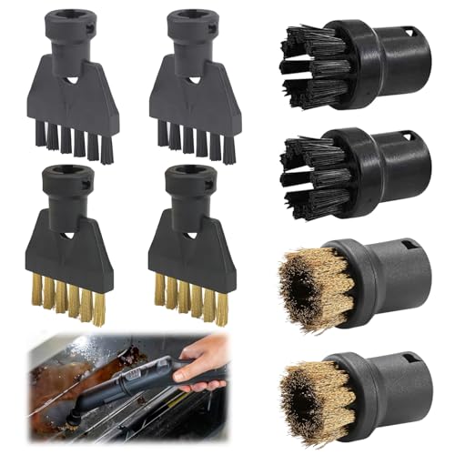 8 Stück für Kärcher Dampfreiniger Zubehör SC1 SC2 SC3 SC4 SC5, Dampfreiniger Handgerät, Dampfreiniger Bürste Set, Rundbürste, Fugenbürsten, Dampfreiniger Ersatzteile 8 Stück für Kärcher Dampfreiniger Zubehör SC1 SC2 SC3 SC4 SC5, Dampfreiniger Handgerät, Dampfreiniger Bürste Set, Rundbürste, Fugenbürsten, Dampfreiniger Ersatzteile von Pmueuff