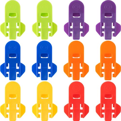 Pndeyo Manueller Dosenöffner, Kunststoff, Soda-Bier-Taböffner, Getränkedosenschutz, Kappenschutzkappe für Pop Cola, Grillparty, Strand, Gelb & Lila & Orange & Blau & Rot & Grün, 12 Stück Pndeyo Manueller Dosenöffner, Kunststoff, Soda-Bier-Taböffner, Getränkedosenschutz, Kappenschutzkappe für Pop Cola, Grillparty, Strand, Gelb & Lila & Orange & Blau & Rot & Grün, 12 Stück von Pndeyo