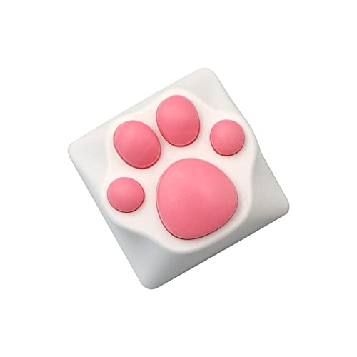 Pnuokn PBT & Silicone Kitty Paw Artisan Keycap for Cat Claw Keyboard for Key Cover for Cherry MX Switches Keycaps von Pnuokn