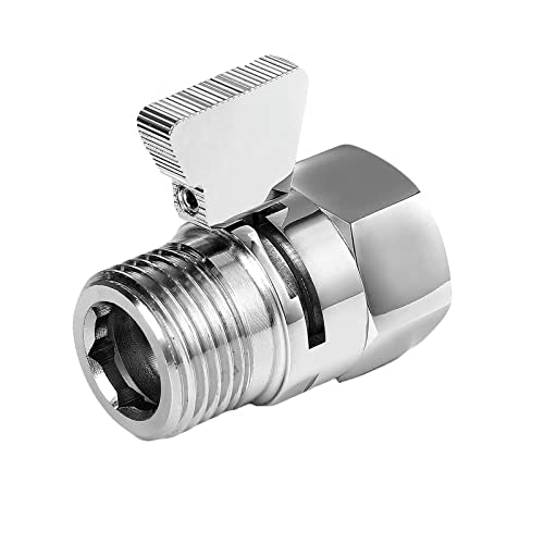 Absperrventil 1/2 zoll, Dusche Head Absperrventil, Duschkopf Ventil, Absperrventil, Wasser Absperrventil, für Duschköpfe, Handbrausen, Brausearme Absperrventil 1/2 zoll, Dusche Head Absperrventil, Duschkopf Ventil, Absperrventil, Wasser Absperrventil, für Duschköpfe, Handbrausen, Brausearme von PnxdeobXL