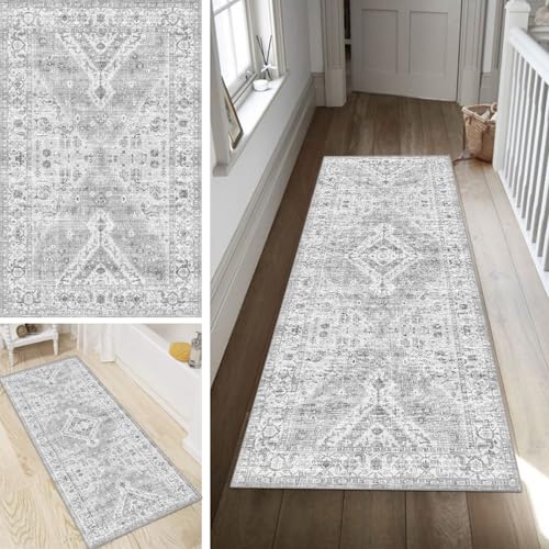 Poaegle Boho Läufer Teppich Flur Lang rutschfest Waschbar Vintage Kücheläufer Teppich Läufer Gestreift 110x600cm Dauerhaft Läuferteppich Flurläufer Korridor Meterware Poaegle Boho Läufer Teppich Flur Lang rutschfest Waschbar Vintage Kücheläufer Teppich Läufer Gestreift 110x600cm Dauerhaft Läuferteppich Flurläufer Korridor Meterware von Poaegle