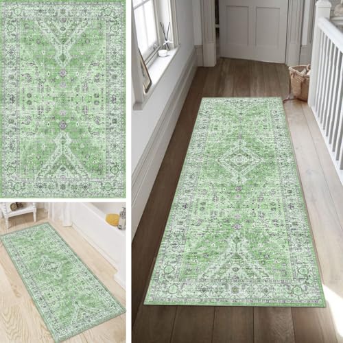 Poaegle Boho Läufer Teppich Flur Lang rutschfest Waschbar Vintage Kücheläufer Teppich Läufer Gestreift 70x100cm Dauerhaft Läuferteppich Flurläufer Korridor Meterware Poaegle Boho Läufer Teppich Flur Lang rutschfest Waschbar Vintage Kücheläufer Teppich Läufer Gestreift 70x100cm Dauerhaft Läuferteppich Flurläufer Korridor Meterware von Poaegle