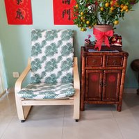 Ikea Poang Stuhl Kissenbezug - Tropical Leaf Print V2 von PoangCovers
