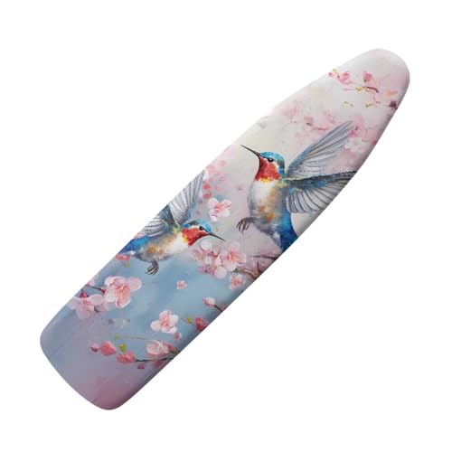 Poceacles Kolibri Kirschblüte Bügelbrettbezug für Dampfbügelstation Bügelbrettbezüge 150 x 50 cm mit elastischem Rand Anti-Rutsch Klettverschlüssen Waschbarer Elastisch für Heimdekoration Poceacles Kolibri Kirschblüte Bügelbrettbezug für Dampfbügelstation Bügelbrettbezüge 150 x 50 cm mit elastischem Rand Anti-Rutsch Klettverschlüssen Waschbarer Elastisch für Heimdekoration von Poceacles