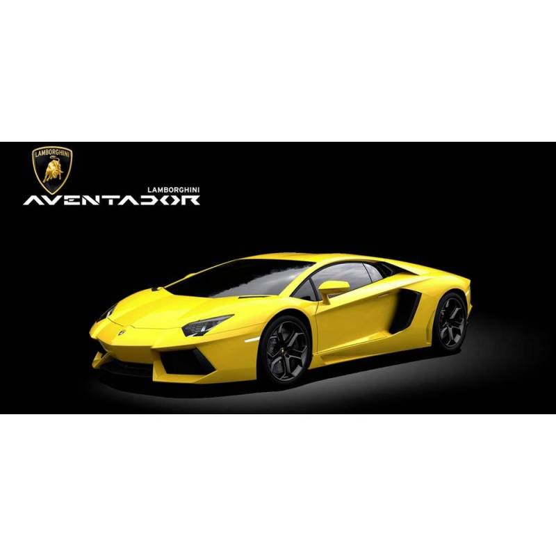 Pocher Lamborghini Aventador Lp700 4   Yellow 1:8 Modellauto Auto Modell Bausatz B-Ware von Pocher
