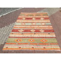 Kelim Teppich, Kelimteppich Kelim Teppich, Kelimteppich von PocoVintage