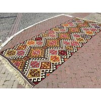 Wunderschöner Kelimteppich, Kelim Teppich, Teppich von PocoVintage