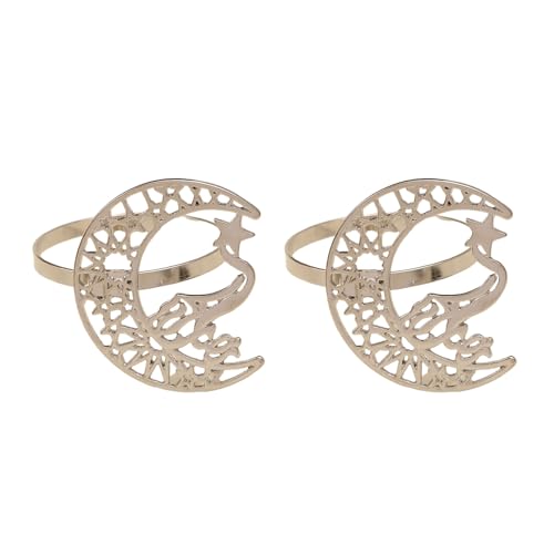2pcs Ausgehöhlte Mond Und Star Für Weihnachtsfeier Elegante Servietten Schnüre Vielseitige Formelle Esszubehör 2pcs Ausgehöhlte Mond Und Star Für Weihnachtsfeier Elegante Servietten Schnüre Vielseitige Formelle Esszubehör von Pocoiau