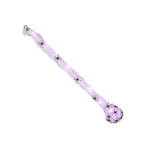 3pcs Halloween Dekoration Hängende Arachnid Eier Ornament Illuminated Spiderweb Hängende Origination Für Gartenhof Leuchtet Arachnid Eggs Ball von Pocoiau