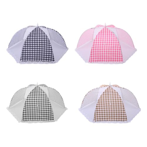 4 PCs Popup Mesh Screen Food Zelt Wiederverwendbares Zusammenkapselbare Anti Fliege Dach Lebensmittelabdeckung Nettoschutz von Pocoiau