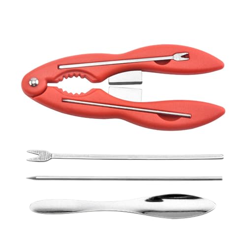 ABS-Essutensilien-Set, Meeresfrüchte-Werkzeug-Set, effiziente Meeresfrüchte-Nadel, benutzerfreundlicher Meeresfrüchteöffner für Zuhause von Pocoiau