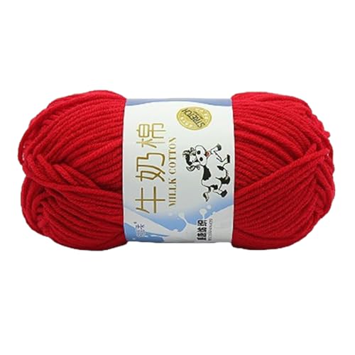 Bunt Häkelgarn Milch Baumwolle Handstricken Weiche Fäden für Hut Decken Schals Hand Bunt Häkeln Milch Zubehör von Pocoiau