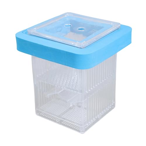 Pocoiau Fishtank Separation Breeder Box Klare Schwimmende Zuchtisolation Box Aquarium Kleine Brüterei Inkubator Einstellbare Trennzeichen Fischzuchttanks von Pocoiau