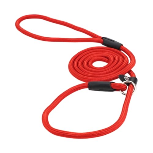 Hundeleine, verstärktes Nylon, einfache Kontrolle, Schnellentriegelung, für aktive kleine bis große Rassen, Anti-Zieh-Hundeleine von Pocoiau